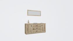 Corpus RCS-V3 Tálalószekrény tükörrel 160 cm