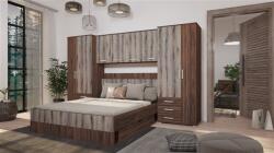 Wilson áthidalós szekrénysor Csoki tölgy - világos szil WS19 330 cm (Ágy nélkül)