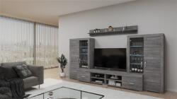  Aliz 3 nappali szekrénysor szürke tölgy 346 cm