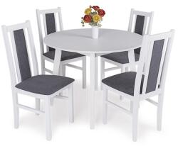 Anita asztal Félix székkel - 4 személyes étkezőgarnitúra