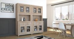 D1 Dany tálalószekrény 11. összeállítás - Sonoma tölgy