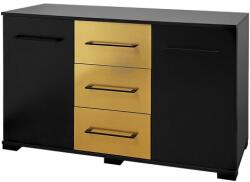 BT Metalic 2 ajtós 3 fiókos komód