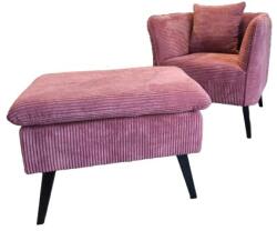 NJ Monroe fotel puffal