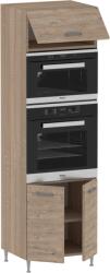FN Zsófi II. állószekrény 1 felnyílós 2 ajtós beépíthető sütős - mikrós - 60 cm széles elem