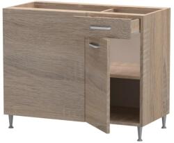 FN Anna alsó 1 ajtós 1 fiókos - 100 cm széles balos sarok elem