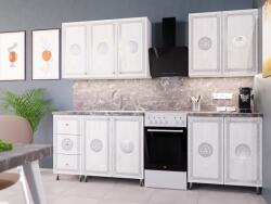 FN Italy fehér kraft konyhabútor 200/72 cm