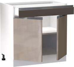 FN Minerva alsó 2 ajtós 1 fiókos - 80 cm széles elem