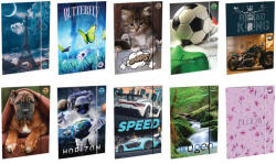 T-Creativ gumis mappa vegyes minta A/4