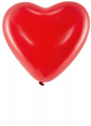  Latex lufi szív alakú piros 45 cm