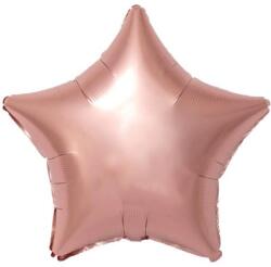  Fólia lufi 45cm rosegold csillag