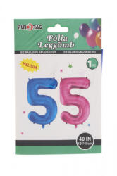 Fundrag fóliás lufi 40in, kék-5