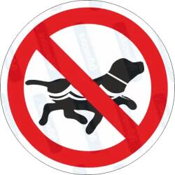  Kutyát fürdetni tilos piktogram matrica : Tábla-matrica mérete - 200 x 200 mm, Tábla-matrica típusa - matrica