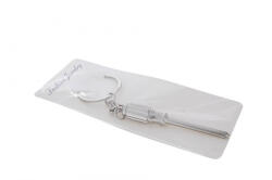 Csavarhúzó fém kulcstartó