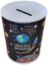  Fém persely Univerzum 7, 6x10, 2cm