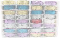  Dekor öntapadós csillámos szalag