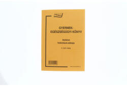 Nyomell gyermekegészségügyi könyv C. 3341-49/új