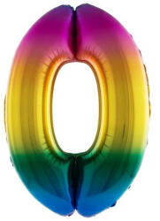 Fundrag fóliás lufi 40in, szivárványos-0