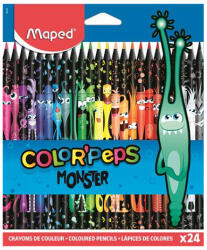 Maped Színes ceruza készlet Maped Monster 24es