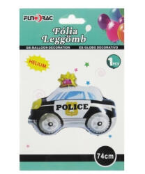 Fólia lufi 74cm rendőrautó