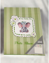  Fotóalbum elefántos 10x15 cm, 200 darabos