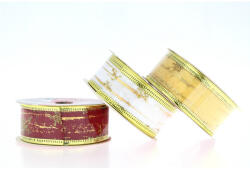  Ribbon díszszalag 2, 5cmx2, 7m, fehér