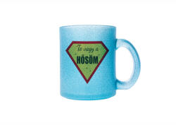  Te vagy a hősöm bögre : Bögre szín - Világos kék