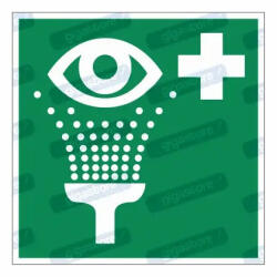  Szemmosó piktogram matrica E011 : Tábla-matrica mérete - 200 x 200 mm, Tábla-matrica típusa - matrica