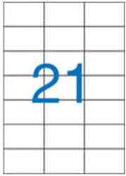  Etikett univerzális 70*41mm 100lap 21-es
