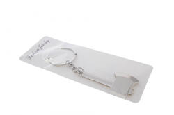  Balta fém kulcstartó