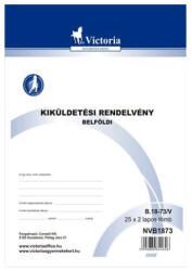 Victoria Kiküldetési Rendelvény Belföldi B. 18-73/V