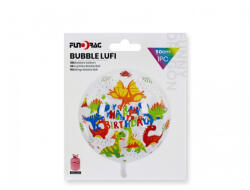  Bubble lufi Happy Birthday Dinó 50 cm
