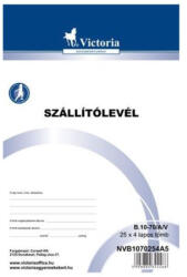 Victoria Szállítólevél 25x4 lapos A/5