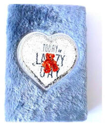 CentrumPapír Kft Plüss notesz A/5 lazy day szürke