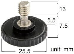  OEM Surub cu filet 1/4 tata (10384)