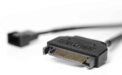 Noctua NA-SAC5 SATA (Male) - 3-Pin/4-Pin (Male) fekete adapter kábel (NA-SAC5)