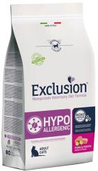 Exclusion Monoprotein Vet Diet Hypoallergenic Cat száraztáp - sertés, burgonya 1, 5 kg