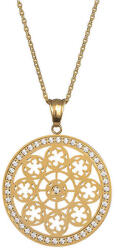 Preciosa Rosette aranyozott nyaklánc kristályokkal 7239Y00