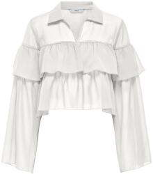 ONLY Csak női blúz, 15360661, Poliészter, S INTL, Fehér (0000305594358_S)