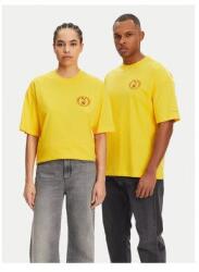 PUMA Unisex Póló, 630092, Pamut/Újrahasznosított pamut, XS INTL, Sárga (0000305069832_XS)