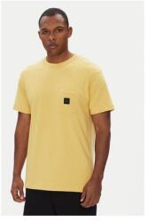 DC Férfi Póló, ADYKT03246, Pamut, 2XL INTL, Sárga (0000305402875_XXL)