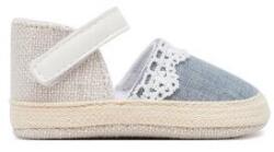 Mayoral lányka espadrillák, 9901, textil, 16 EU, bézs/kék (0000304821790_16)