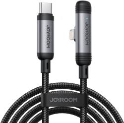 JOYROOM S-A56 EnjoyX Series 90° USB-C - Lightning kábel 30W 1.2m - fekete