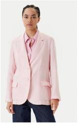 United Colors of Benetton Női kabát, United Colors Of Benetton, 2AGHDW00R, Vászon, 44 EU, Rózsaszín (0000304726620_44)