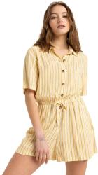 ROXY ROXY, Csíkos overall gombokkal, Fehér, Sárga, XS (ERJWO03018-WBS3-XS)