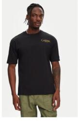 Kappa Férfi Póló, 361Q6XW, Biopamut, L INTL, Fekete (0000305241757_L)