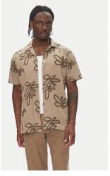 Lindbergh Férfi Ing, 30-203705, Pamut, M INTL, Bézs (0000304637865_M)