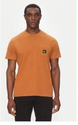 Quiksilver férfi póló, EQYZT08035-CMN0, pamut, S INTL, barna (2230083381415_S)