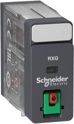 Schneider Electric Harmony Electromechanical Relays - RXG21E7 - RXG Interfész relé, 2CO, 5A, 48VAC, tesztgomb (RXG21E7)