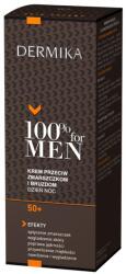DERMIKA Ránctalanító krém, Dermika, 100% férfiaknak, 50 év felett, 50 ml