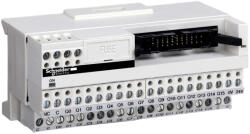Schneider Electric Modicon ABE7 - ABE7H16C10 -elosztóblokk, miniatűr, HE10, 16 digitális csatorna, 1 sorkapocs/csatorna (ABE7H16C10)